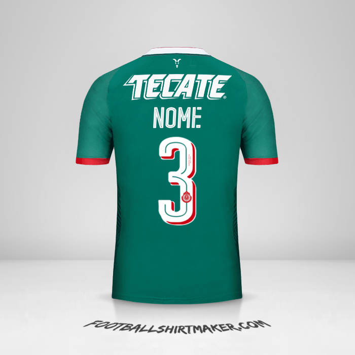 Camisola Guadalajara 2017/18 Terceira -  nome - 3
