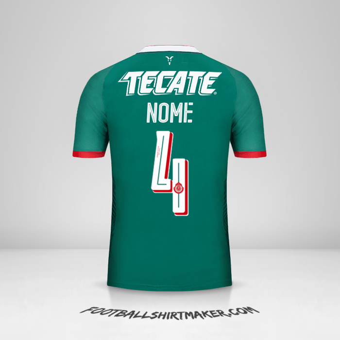 Camisola Guadalajara 2017/18 Terceira -  nome - 4