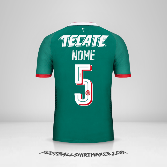 Camisola Guadalajara 2017/18 Terceira -  nome - 5