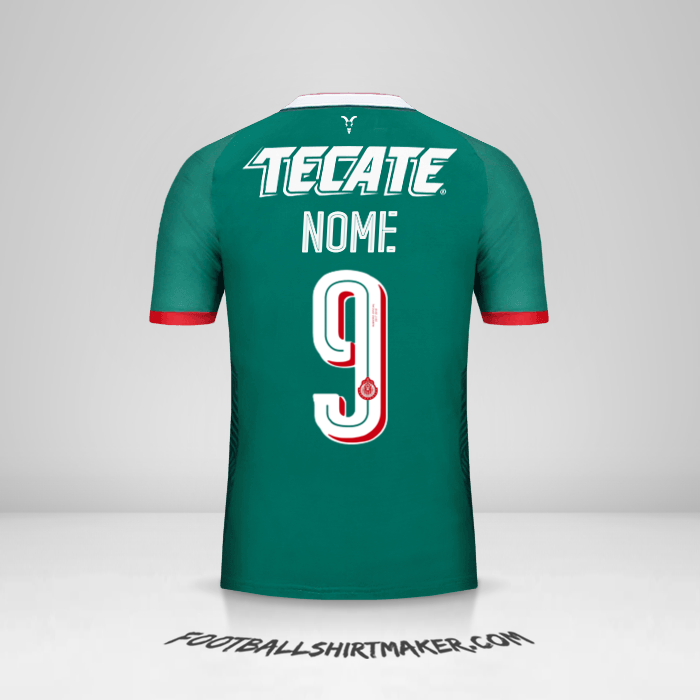 Camisola Guadalajara 2017/18 Terceira -  nome - 9