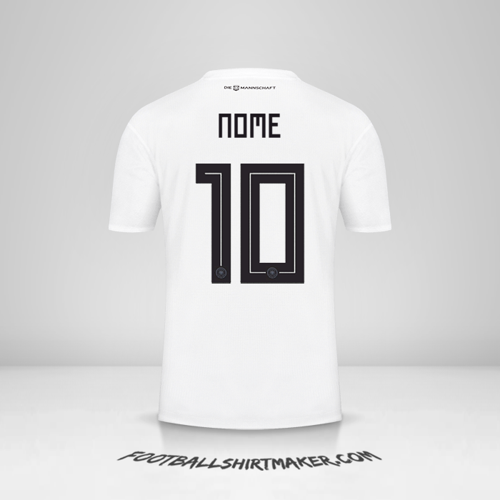 Camisa Alemanha 2018 -  nome - 10