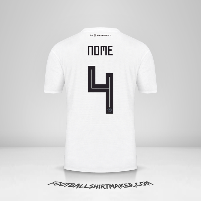 Camisola Alemanha 2018 -  nome - 4