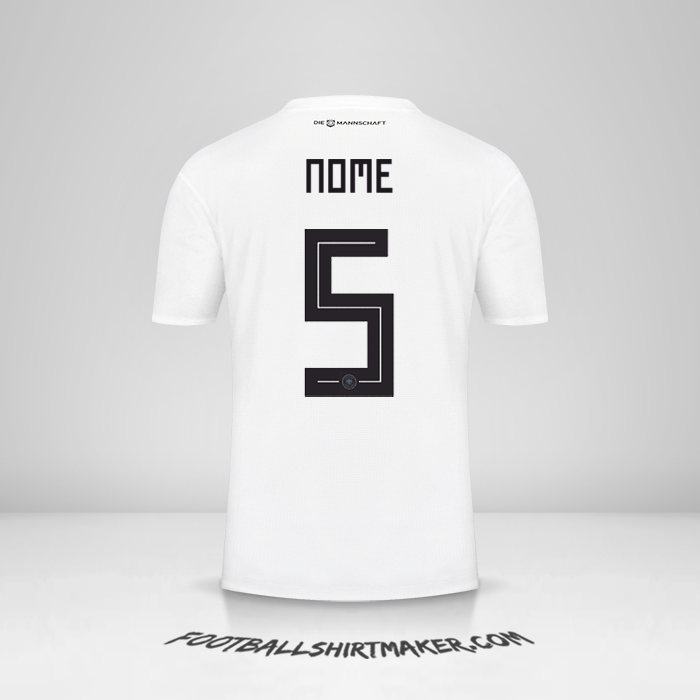 Camisa Alemanha 2018 -  nome - 5