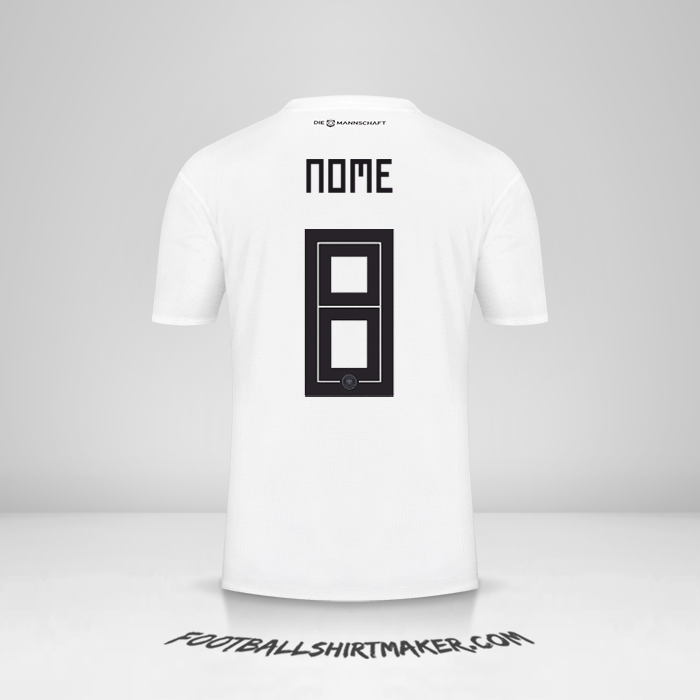 Camisa Alemanha 2018 -  nome - 8