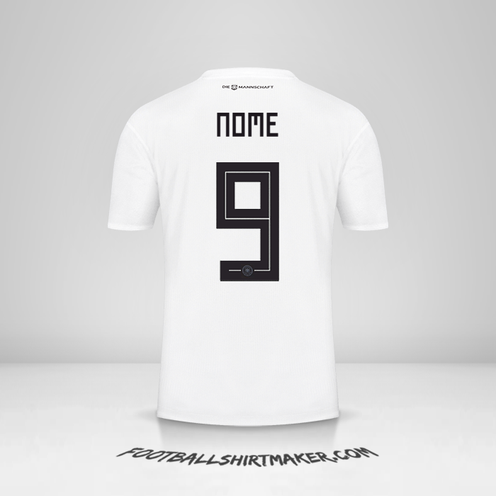 Camisa Alemanha 2018 -  nome - 9