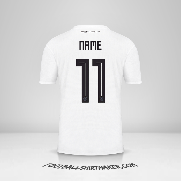 Shirt Germany 2018 -  name - 11
