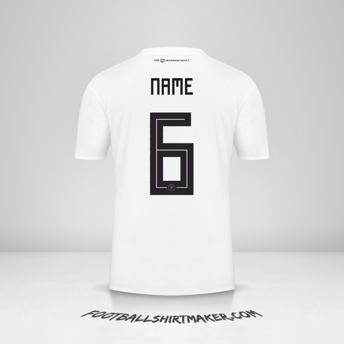 Shirt Germany 2018 -  name - 6