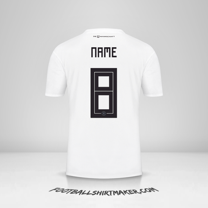Shirt Germany 2018 -  name - 8