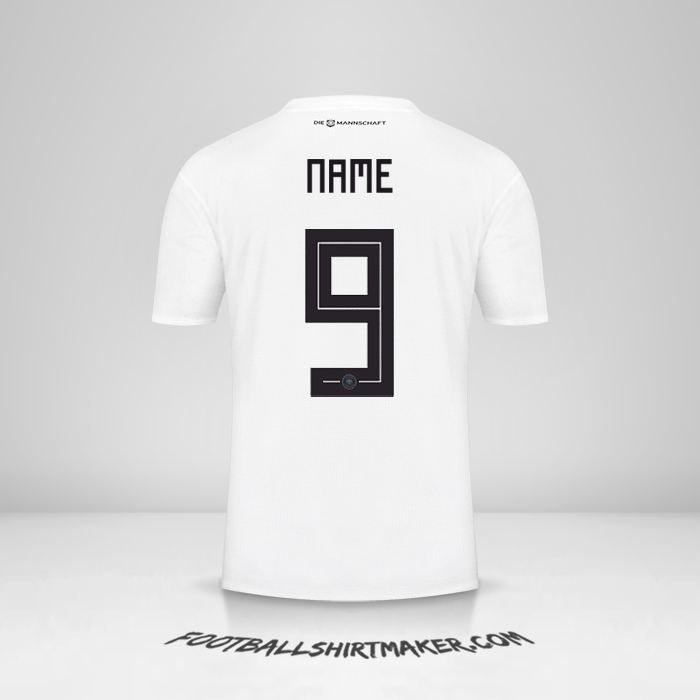 Jersey Germany 2018 -  name - 9