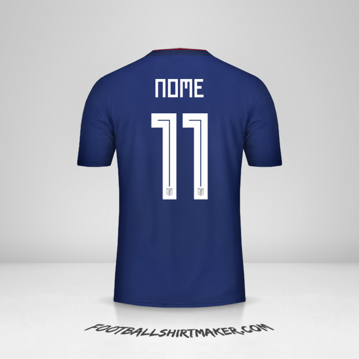 Maglia Giappone 2018 -  nome - 11