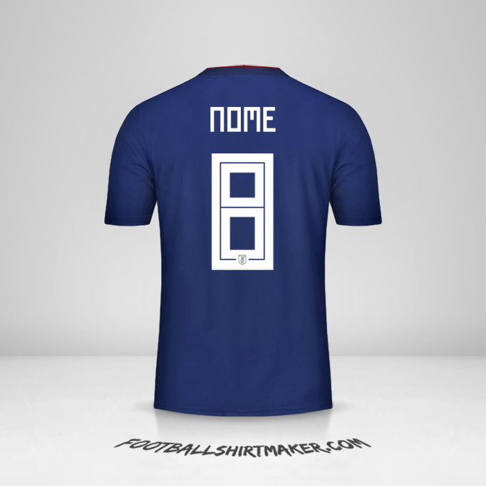 Maglia Giappone 2018 -  nome - 8