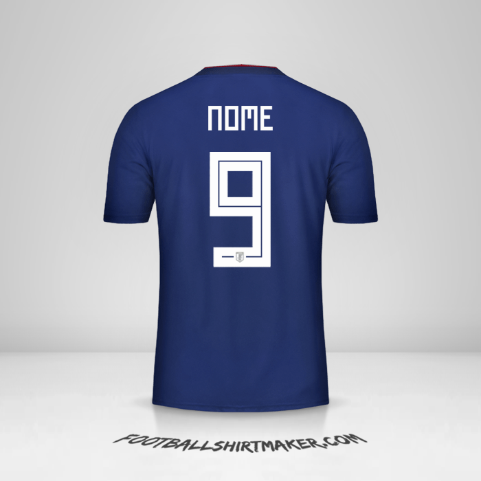 Maglia Giappone 2018 -  nome - 9