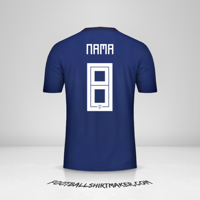 Jersey Jepang 2018 -  nama - 8