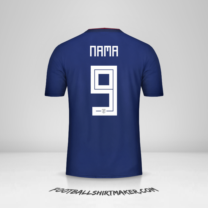 Jersey Jepang 2018 -  nama - 9