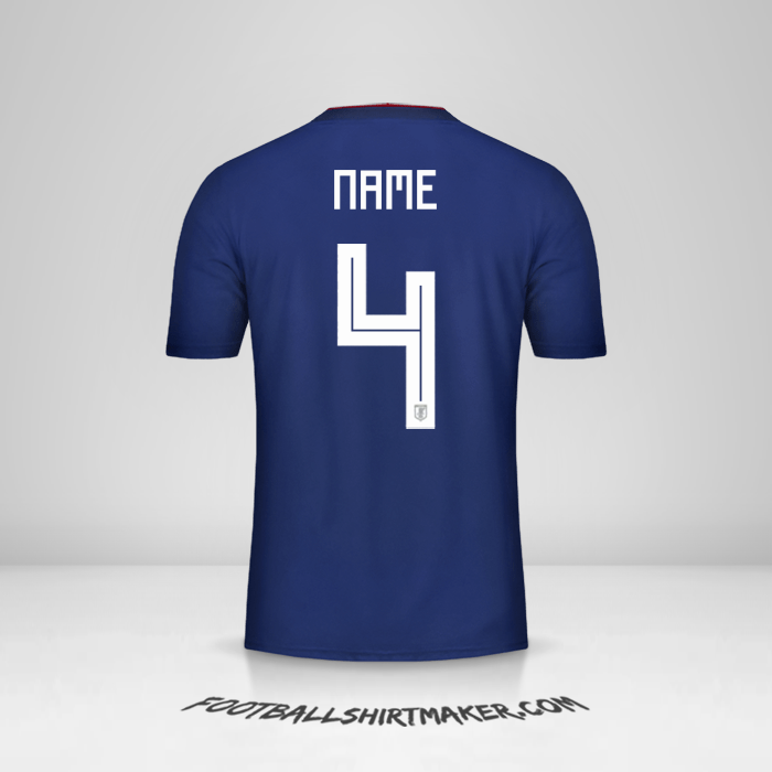Shirt Japan 2018 -  name - 4