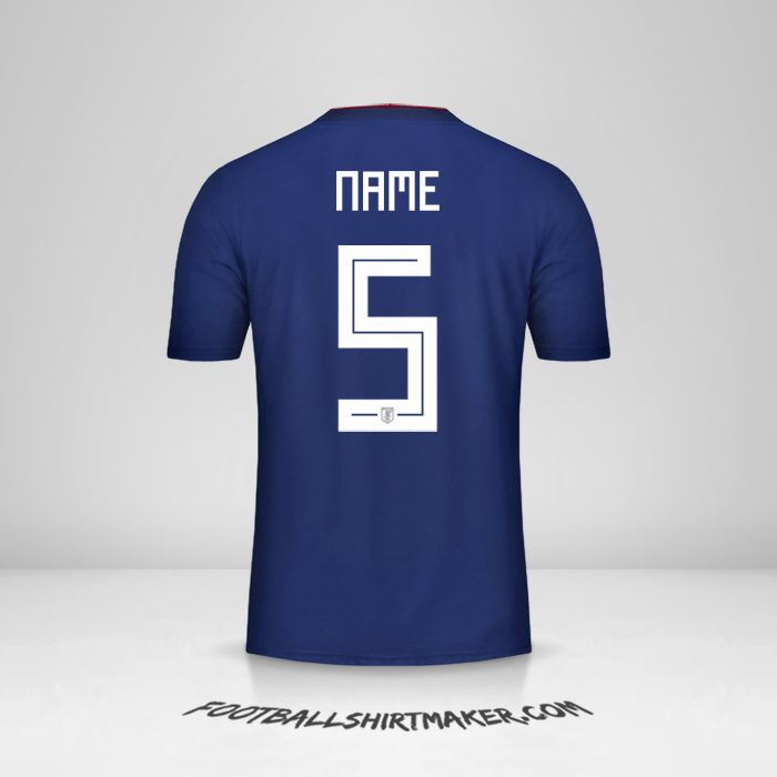 Shirt Japan 2018 -  name - 5