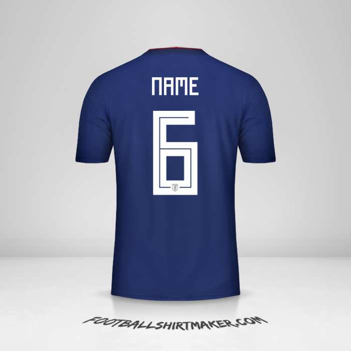 Shirt Japan 2018 -  name - 6
