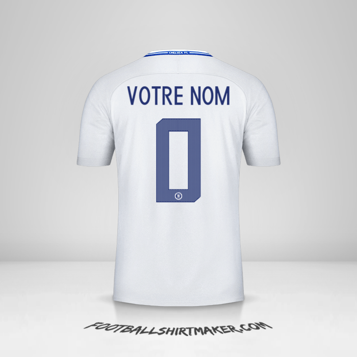 Maillot Chelsea Cup 2017/18 II -  votre nom - 0