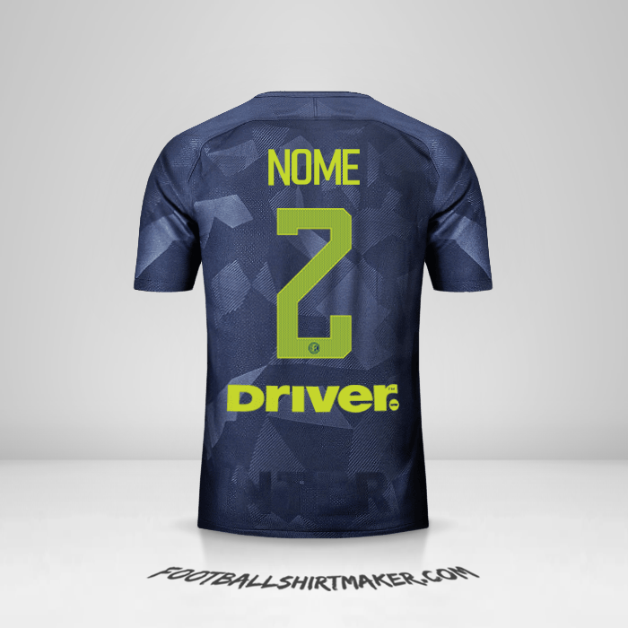 Maglia Inter 2017/18 Terza -  nome - 2