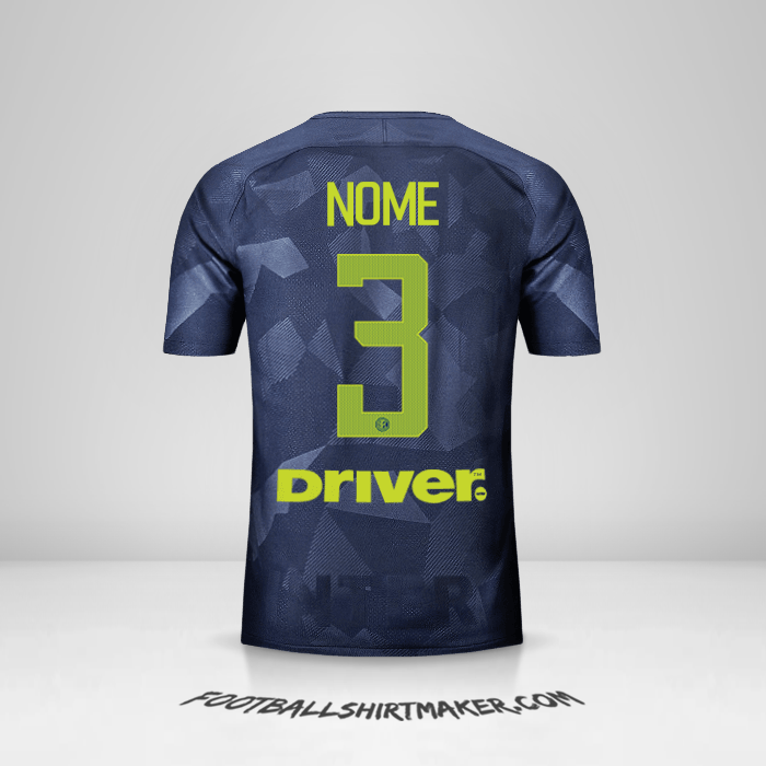 Maglia Inter 2017/18 Terza -  nome - 3