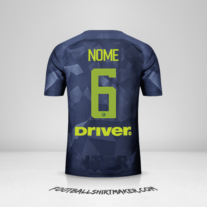 Maglia Inter 2017/18 Terza -  nome - 6