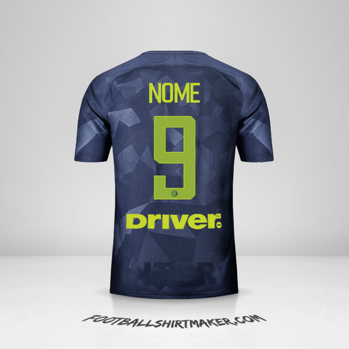 Maglia Inter 2017/18 Terza -  nome - 9