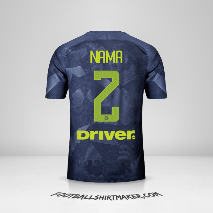 Jersey Inter 2017/18 Ketiga -  nama - 2