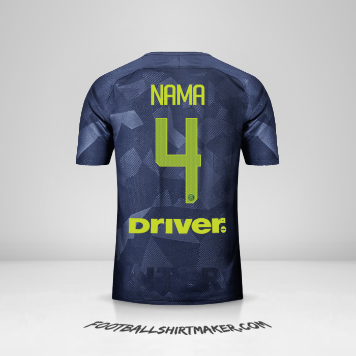 Jersey Inter 2017/18 Ketiga -  nama - 4