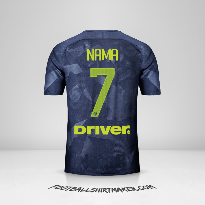 Jersey Inter 2017/18 Ketiga -  nama - 7