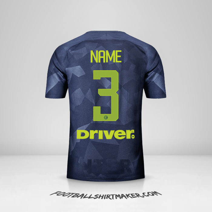 Shirt Inter 2017/18 Third -  name - 3