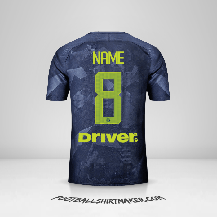 Shirt Inter 2017/18 Third -  name - 8