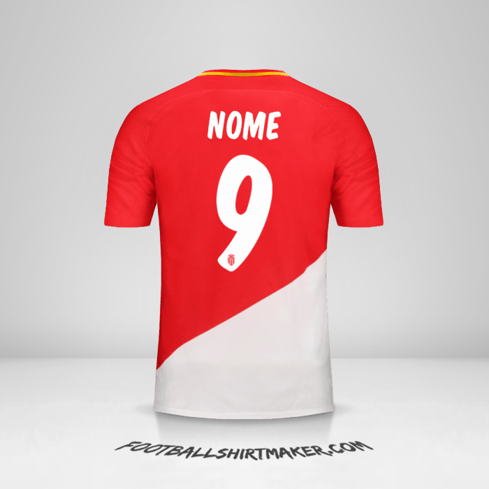 Maglia As Monaco Cup 2017/18 -  nome - 9