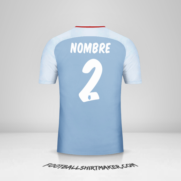 Camiseta As Monaco Cup 2017/18 Visita -  nombre - 2