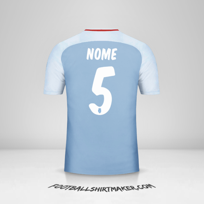 Maglia As Monaco Cup 2017/18 Seconda -  nome - 5