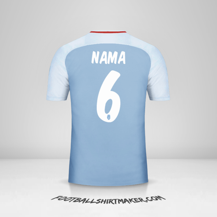 Jersey As Monaco Cup 2017/18 Alternatif -  nama - 6