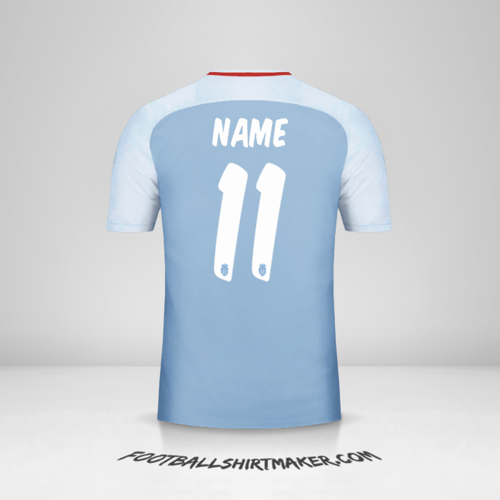 Shirt As Monaco Cup 2017/18 Away -  name - 11