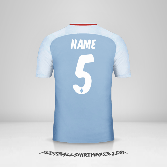 Shirt As Monaco Cup 2017/18 Away -  name - 5