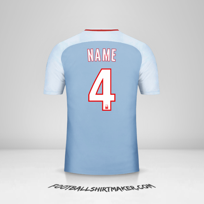 Shirt As Monaco 2017/18 Away -  name - 4