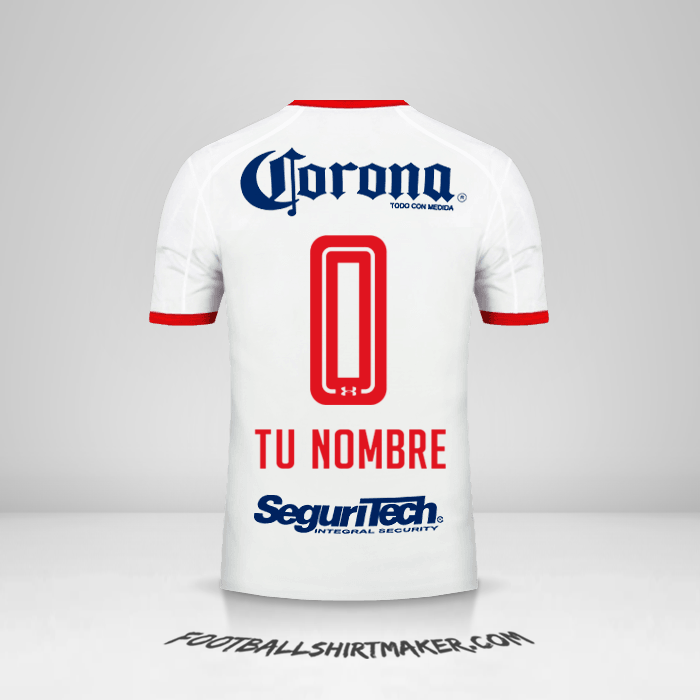 Jersey Toluca FC 2017/18 II -  tu nombre - 0