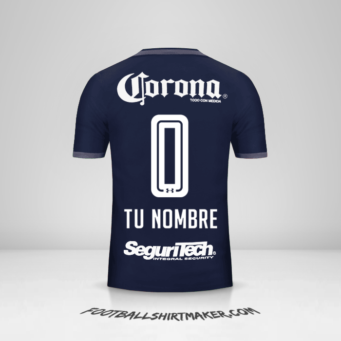 Jersey Toluca FC 2017/18 III -  tu nombre - 0