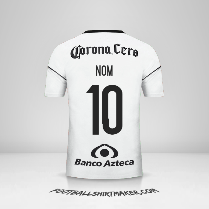 Maillot Atlas 2017/18 Extérieur -  nom - 10