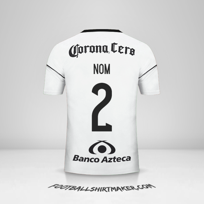 Maillot Atlas 2017/18 Extérieur -  nom - 2