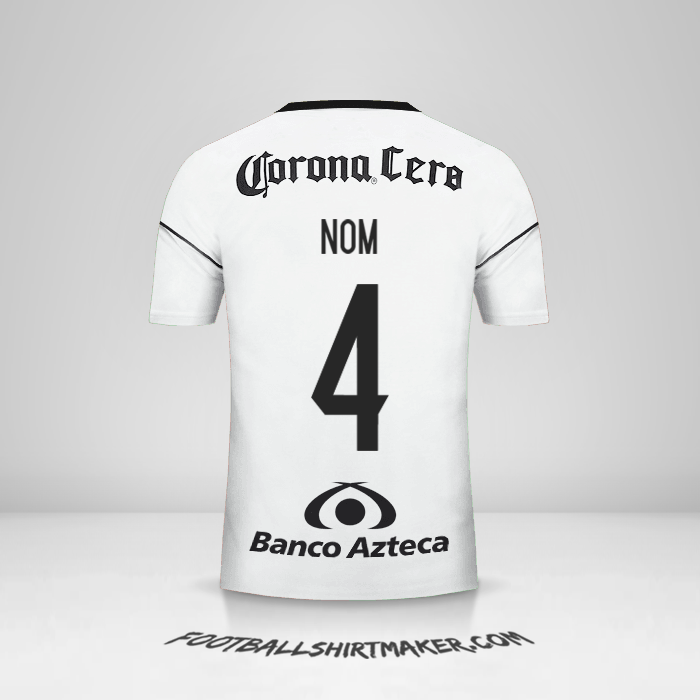 Maillot Atlas 2017/18 Extérieur -  nom - 4