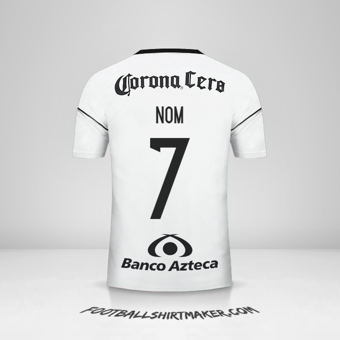 Maillot Atlas 2017/18 Extérieur -  nom - 7