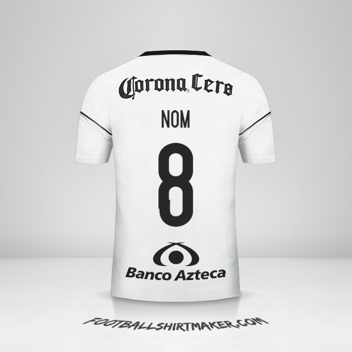 Maillot Atlas 2017/18 Extérieur -  nom - 8