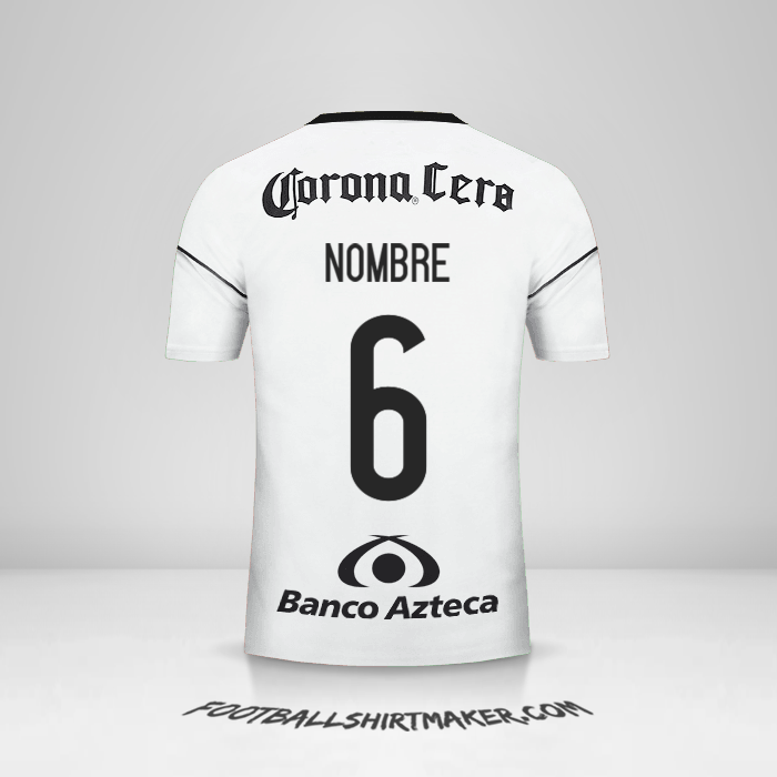 Jersey Atlas 2017/18 Visita -  nombre - 6