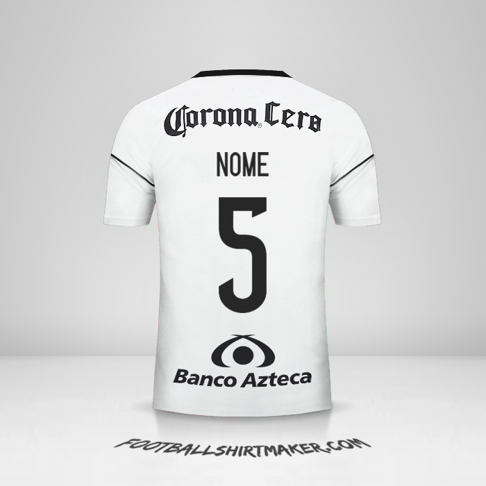 Maglia Atlas 2017/18 Seconda -  nome - 5