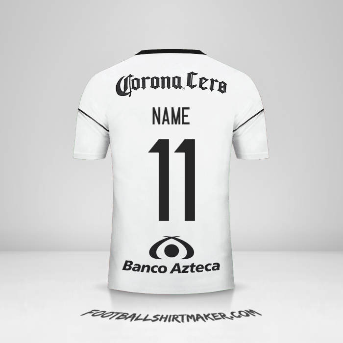 Shirt Atlas 2017/18 Away -  name - 11