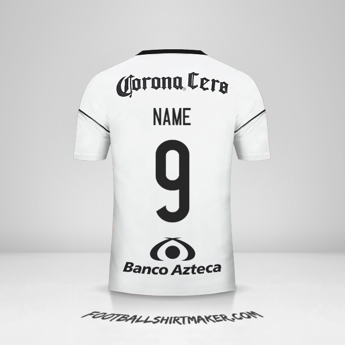 Shirt Atlas 2017/18 Away -  name - 9