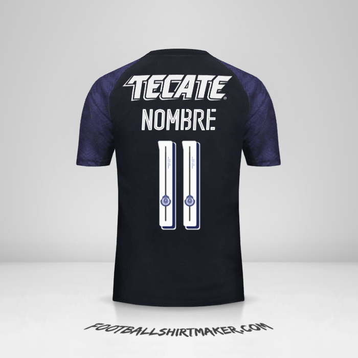 Jersey Guadalajara 2017/18 Visita -  nombre - 11